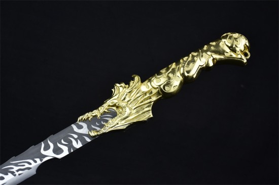Longquan Sword Handmade Forging Stainless Steel Sword Film, Sword Sword Anti -Cold Weapon Cold Sword Crafts