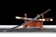 Longquan City Sword Hundred Refine Tattipure Forging Copper Basic Blue Japanese Research Sword Command Knife 376-432