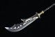 Mini Cold Weapon Integrated Tea Knife Handmade Stainless Steel Pu'er Tea Knife Black Tea Ceremony Accessories Guma Tea Knife Wholesale