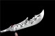 Qingyu Micro Weapon Playing Tea Knife Handmade Stainless Steel Tea Camellia Accessories Mini Weapon