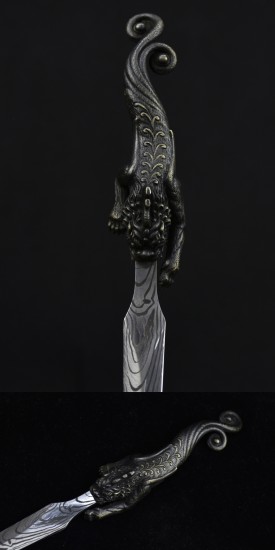 Longquan Pu'er Tea Knife Handmade Copper Black Tea Knife Stainless Steel Tea Kida Tea Cape Cape Cerebage Inherited Traditional Collection