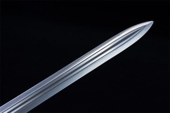 Longquan sword handmade forging all -in -one modern sword film and television chief sword defense collectible blade collection process
