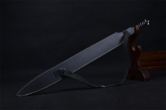 Longquan City Sword Handmade Forging Together Bottom Sword Film Television Han Sword Defense Cold Weapon Long Sword Craft