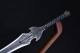 Longquan sword handmade forging integrated stainless steel sword film television Han sword body anti -body collectible blade crafts