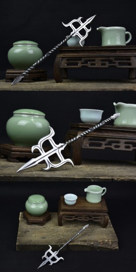 Tea Needle Tea Knife Pu'er Black Tea Stainless Steel Tea Steel Accessories Tea Tools Mini Eighteen Class Eighteen Class blades