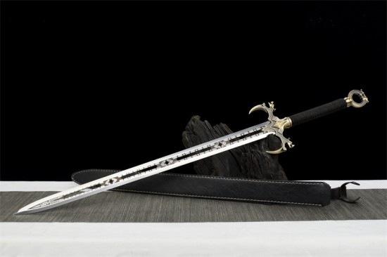 Longquan sword handmade forging one -in -one six -faced Tang sword collectible blade Western sword long sword craftsmanship baby sword