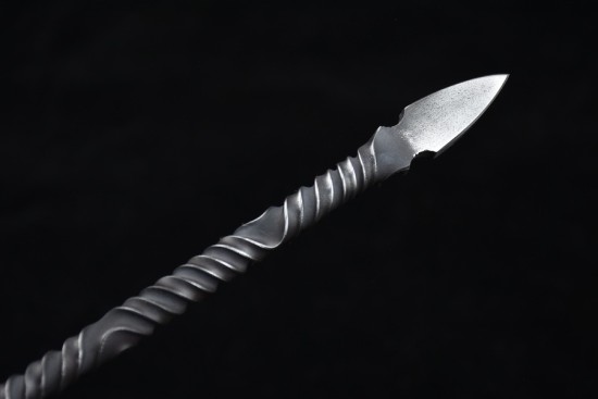 Longquan forging tea knife pure handmade tea needle ax steel Pu'er tea sword accessories accessories black tea collection