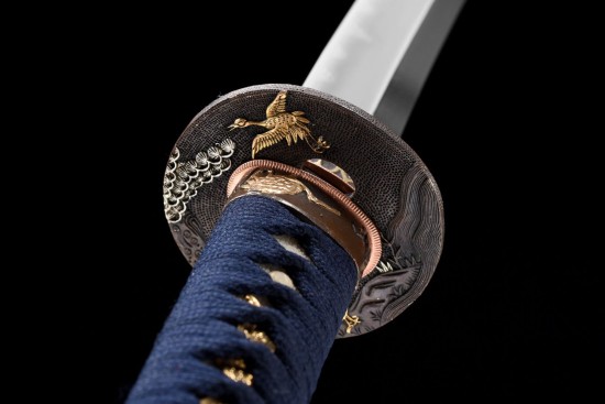 Longquan City Sword Master-made handmade self-made thousand-layer steel forging Japanese imitation sword command sword 376-432