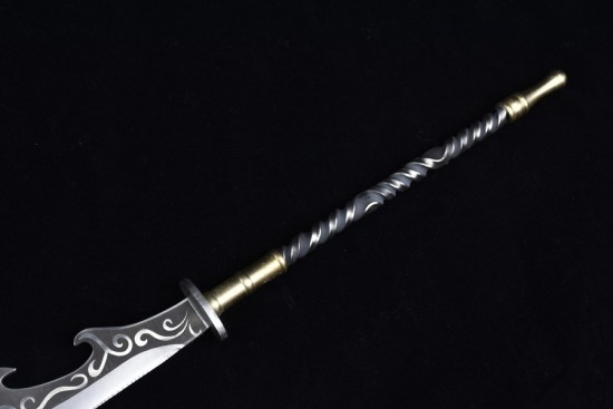 Longquan forging tea knife pure handmade tea needle ax steel Pu'er tea sword accessories accessories black tea collection