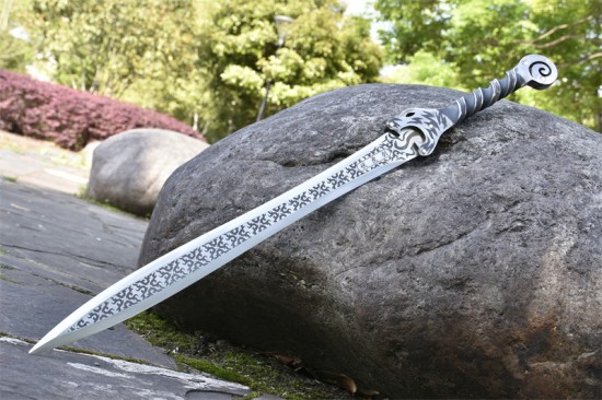 Longquan sword handmade forging one -piece six -faced Han sword film sword collectible blade long sword collection artwork