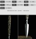 Longquan tea knife handmade tea knife stainless steel Pu'er tea knife black tea knife accessories ancient horse tea knife kung fu tea set