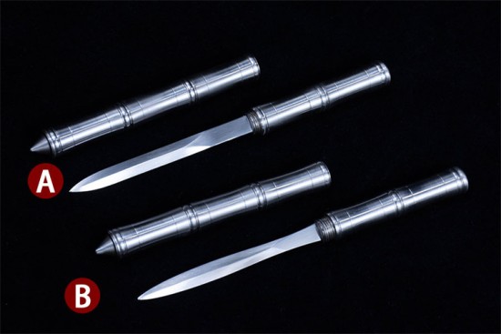 Tea knife and tea needle tea ceremony tool high -end pry tea knife tool eighteen mini blade decorative ornaments