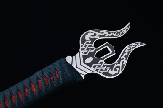 Longquan sword handmade forging modern integrated Han sword body collectible blade film and television sword collection process