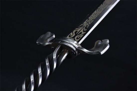 Longquan Six-Sided Tang Sword - Hand Forged