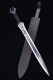 Longquan sword handmade forging modern integrated Han sword body collectible blade film and television sword collection process