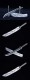 Tea knife eighteen mini blade decoration, play ornament tea needle tool high -end pry tea knife 具