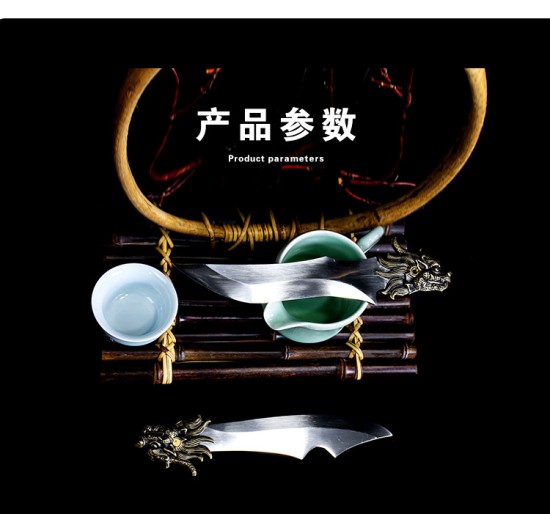 Handmade tea knife Pu'er pry tea tool tea ceremony ornament tool gift collecting tea needle