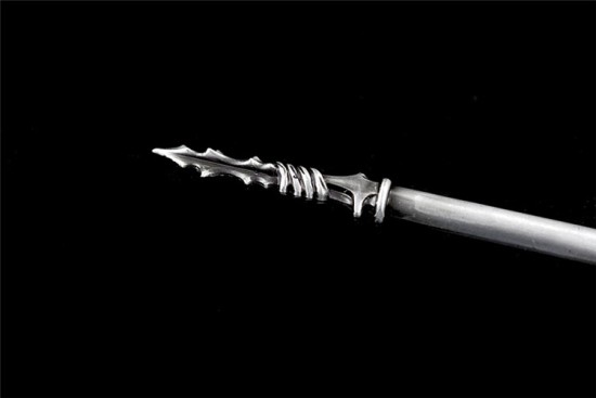 Tea knife handmade stainless steel tea needle tea set mini eighteen -like blades