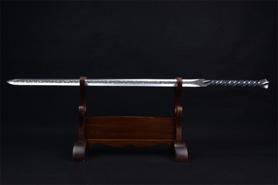 Longquan sword handmade forging integrated six -faced Han sword Tang sword film chief sword hard sword hard sword collectible blades collection