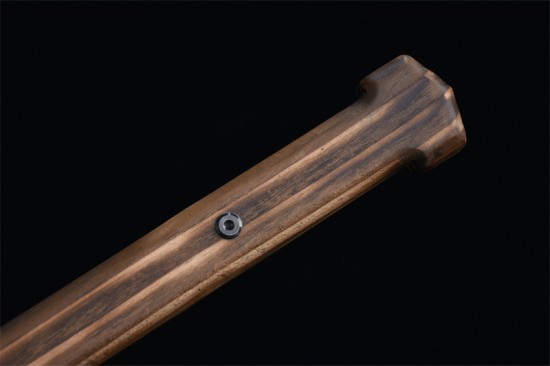 Douyin same Longquan sword handmade forging all -in -one wooden handle six sides Tang sword sword sword sword collectible blade