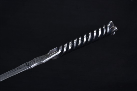 Longquan City Sword Handmade Forging Together Bottom Sword Film Television Han Sword Defense Cold Weapon Long Sword Craft