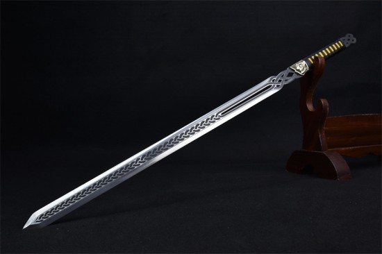 Longquan City Sword Handmade Forging Tongshi Tang Sword Cold Weapon Film and Television Sword Hard Sword Crafts Crafts Teng Sword
