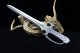 Longquan sword handmade forging all -in -one modern sword film and television chief sword defense collectible blade collection process