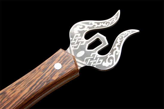 Longquan sword handmade forging all -in -one modern six -faced Han sword collectible blade defense short sword craft sword