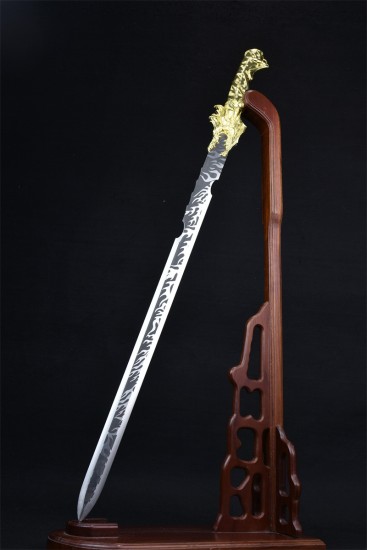Longquan Sword Handmade Forging Stainless Steel Sword Film, Sword Sword Anti -Cold Weapon Cold Sword Crafts