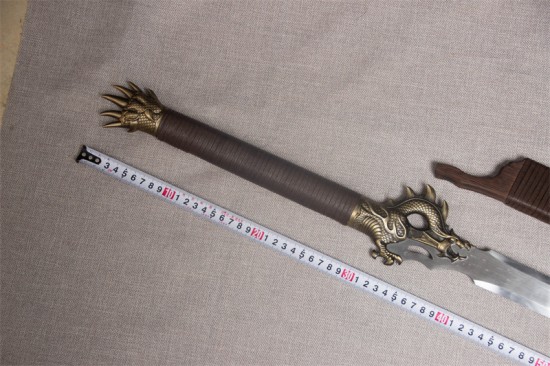 Longquan sword handmade forging six -faced Han sword modern all -in -one collectible blade Changjian Town House craftsmanship sword
