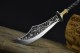 Mini Cold Weapon Integrated Tea Knife Handmade Stainless Steel Pu'er Tea Knife Black Tea Ceremony Accessories Guma Tea Knife Wholesale
