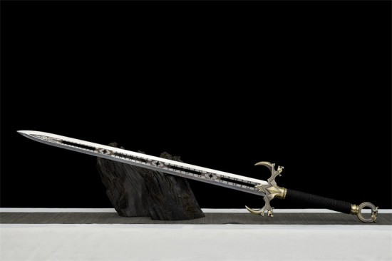 Longquan sword handmade forging one -in -one six -faced Tang sword collectible blade Western sword long sword craftsmanship baby sword