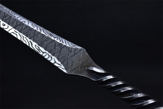 Longquan City Sword Handmade Forging Integrated Steel Sword Film and Television Sword Collection Crafts Six Sword Swords