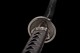 Longquan City Sword and Manganese Steel for Forging Black Back-back long-style Japanese-style imitation sword command knife collectible blade 376-432