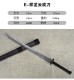 Small blade traditional craft mini collectible blade small sword micro -blade decorative ornament