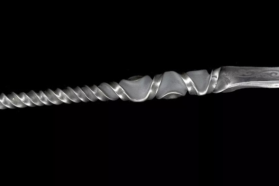 Longquan tea knife eighteen small blade micro blade integrated torsional metal small blade decorative pry tea knife