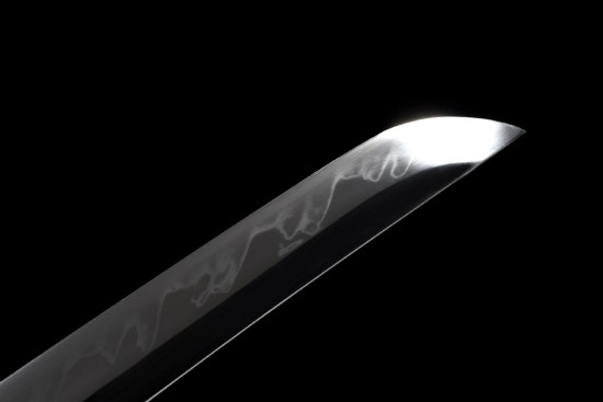 Longquan City Sword T10 Steel forging Blade Blade Blade Flame Pure Copper Mirror Mirror grinding long model command knife 376-432