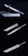 Tea knife eighteen mini blade decoration, play ornament tea needle tool high -end pry tea knife 具