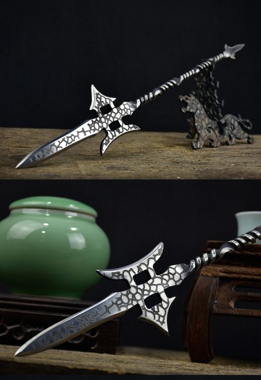 One -in -one Longquan Tea Knife Tea Needle Handmade Two Pu'er Tea Knife Black Tea Ceremony Accessories Guma Tea Kung Kung Tea Kitchen Fit