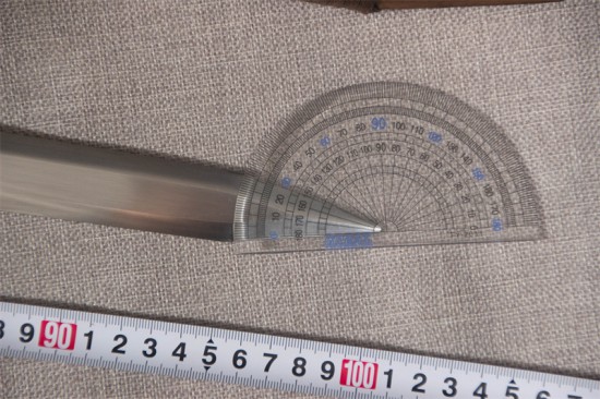 Longquan sword handmade forging six -faced Han sword modern all -in -one collectible blade Changjian Town House craftsmanship sword