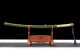 Foreign trade explosion spring steel forging single slot boutique long-style antique knife command knife collectible blade 376-432