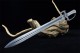 Longquan sword handmade forging all -in -one modern sword film and television chief sword defense collectible blade collection process