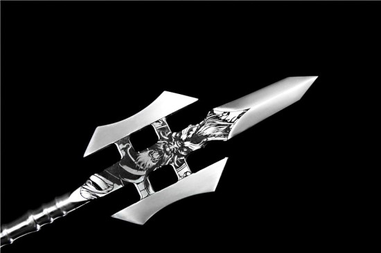 Qingyu Micro Weapon Playing Tea Knife Handmade Stainless Steel Tea Camellia Accessories Mini Weapon