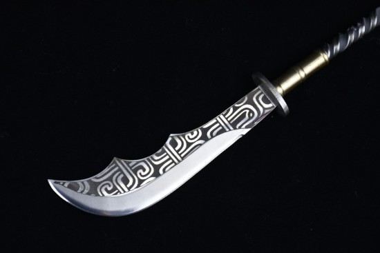 Longquan forging tea knife pure handmade tea needle ax steel Pu'er tea sword accessories accessories black tea collection
