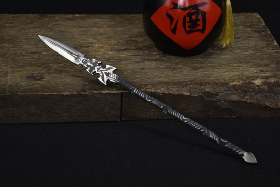 One -in -one Longquan Tea Knife Handmade Tea Knife Stainless Steel Pu'er Tea Knife Black Tea Knife Accessories Guma Tea Kung Fu Tea Steel