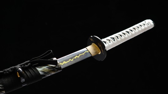 Longquan sword retro manganese steel forging special crafts, vehicle all-in-one long command knife 376-432