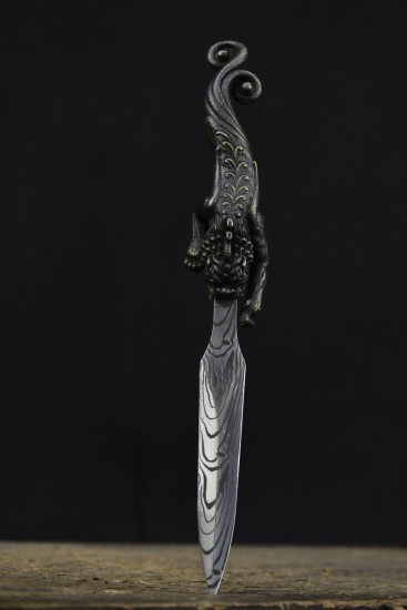 Longquan Pu'er Tea Knife Handmade Copper Black Tea Knife Stainless Steel Tea Kida Tea Cape Cape Cerebage Inherited Traditional Collection