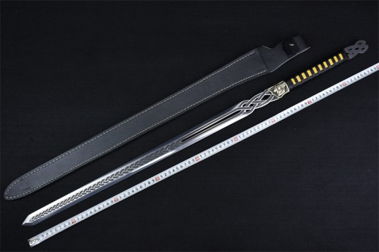 Longquan City Sword Handmade Forging Tongshi Tang Sword Cold Weapon Film and Television Sword Hard Sword Crafts Crafts Teng Sword