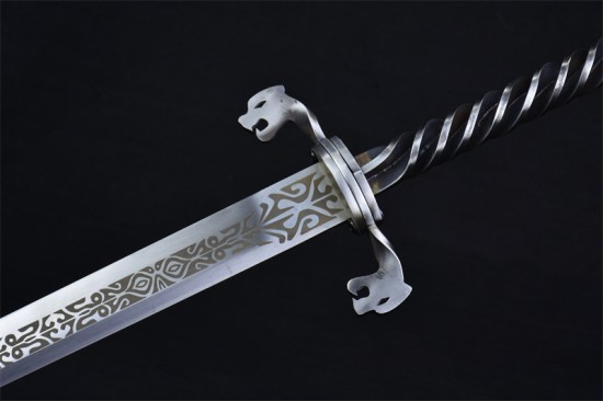 Longquan Six-Sided Tang Sword - Hand Forged