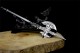 Tea knife handmade stainless steel tea needle tea set accessories eighteen mini blades to play decorative
